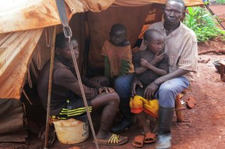 Burundi Refugee Family
